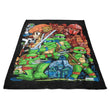 Cowabunga Pilgrim - Fleece Blanket