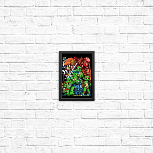 Cowabunga Pilgrim - Posters & Prints