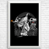 Creepy Dogs - Posters & Prints