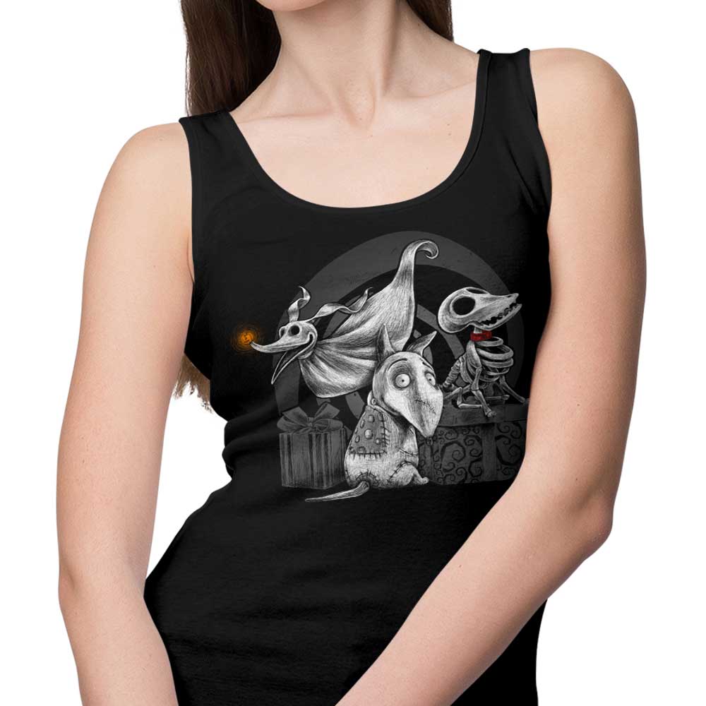 Creepy Dogs - Tank Top