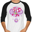 Crest of Knowledge - 3/4 Sleeve Raglan T-Shirt