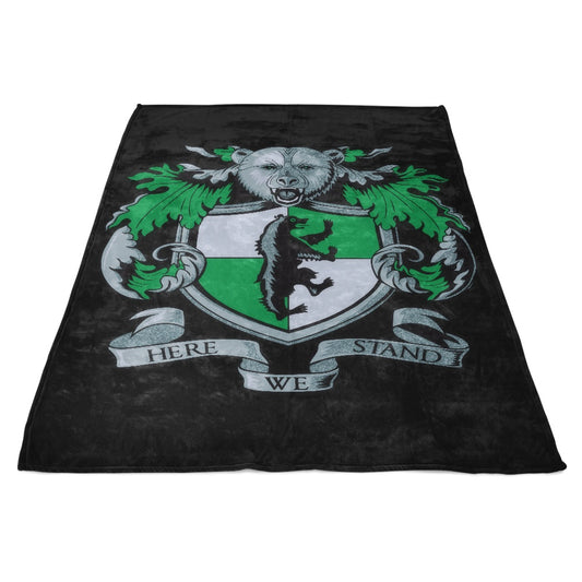 Crest of the Bear - Fleece Blanket