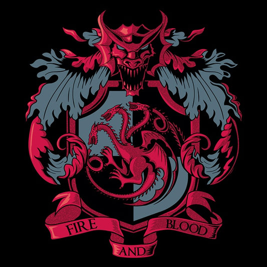 Crest of the Dragon - 3/4 Sleeve Raglan T-Shirt