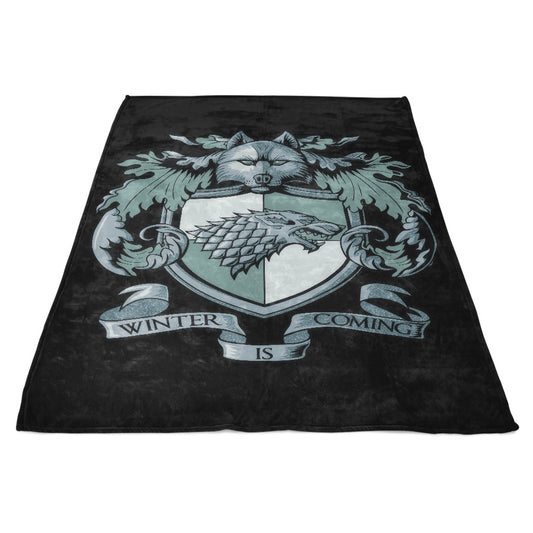 Crest of the Wolf - Fleece Blanket