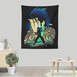 Crisis Silhouette - Wall Tapestry