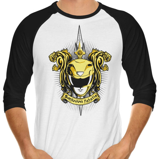 Croceus Smilodon Fatalis - 3/4 Sleeve Raglan T-Shirt