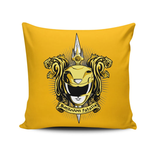 Croceus Smilodon Fatalis - Throw Pillow