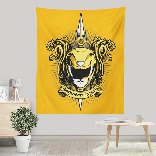 Croceus Smilodon Fatalis - Wall Tapestry