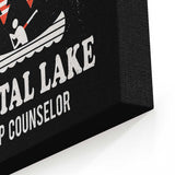 Crystal Lake Camp Counselor - Canvas Print