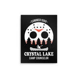 Crystal Lake Camp Counselor - Metal Print