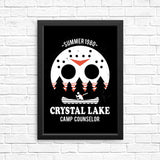 Crystal Lake Camp Counselor - Posters & Prints