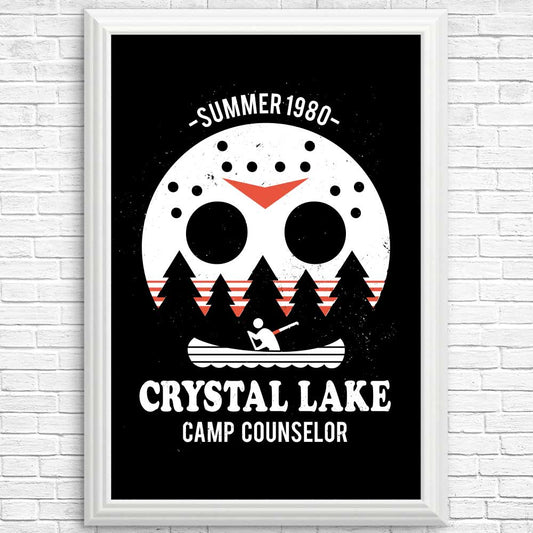 Crystal Lake Camp Counselor - Posters & Prints