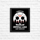 Crystal Lake Camp Counselor - Posters & Prints