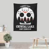 Crystal Lake Camp Counselor - Wall Tapestry