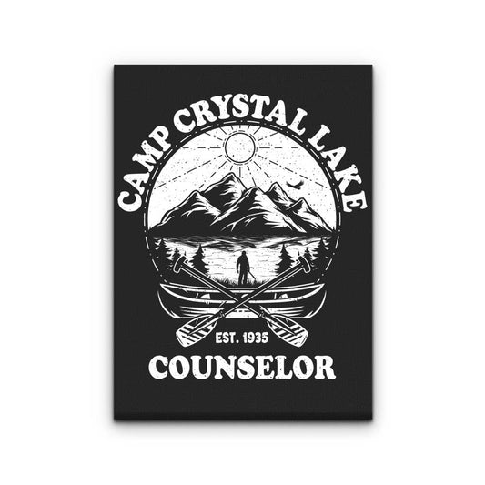 Crystal Lake Counselor - Canvas Print