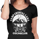 Crystal Lake Counselor - Women's V-Neck