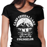 Crystal Lake Counselor - Women's V-Neck