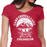 Crystal Lake Counselor - Women's V-Neck