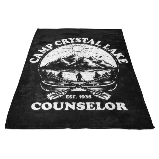 Crystal Lake Counselor - Fleece Blanket