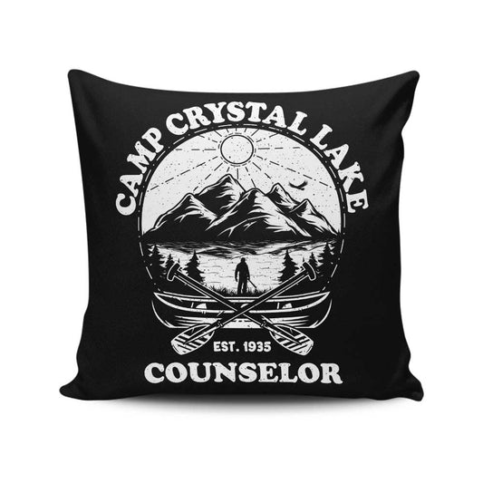 Crystal Lake Counselor - Throw Pillow