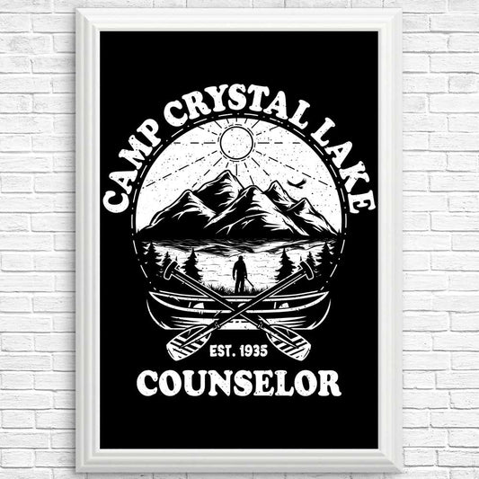 Crystal Lake Counselor - Posters & Prints