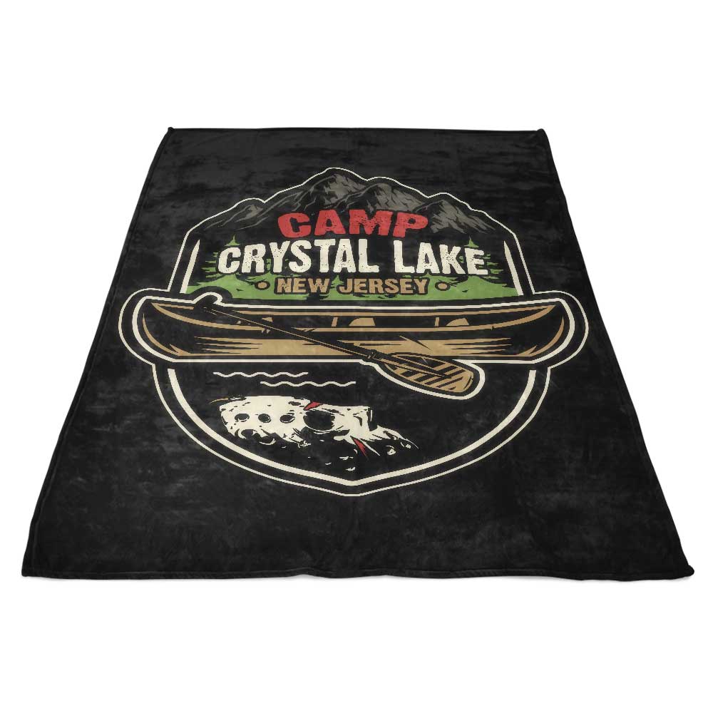 Crystal Lake, NJ - Fleece Blanket