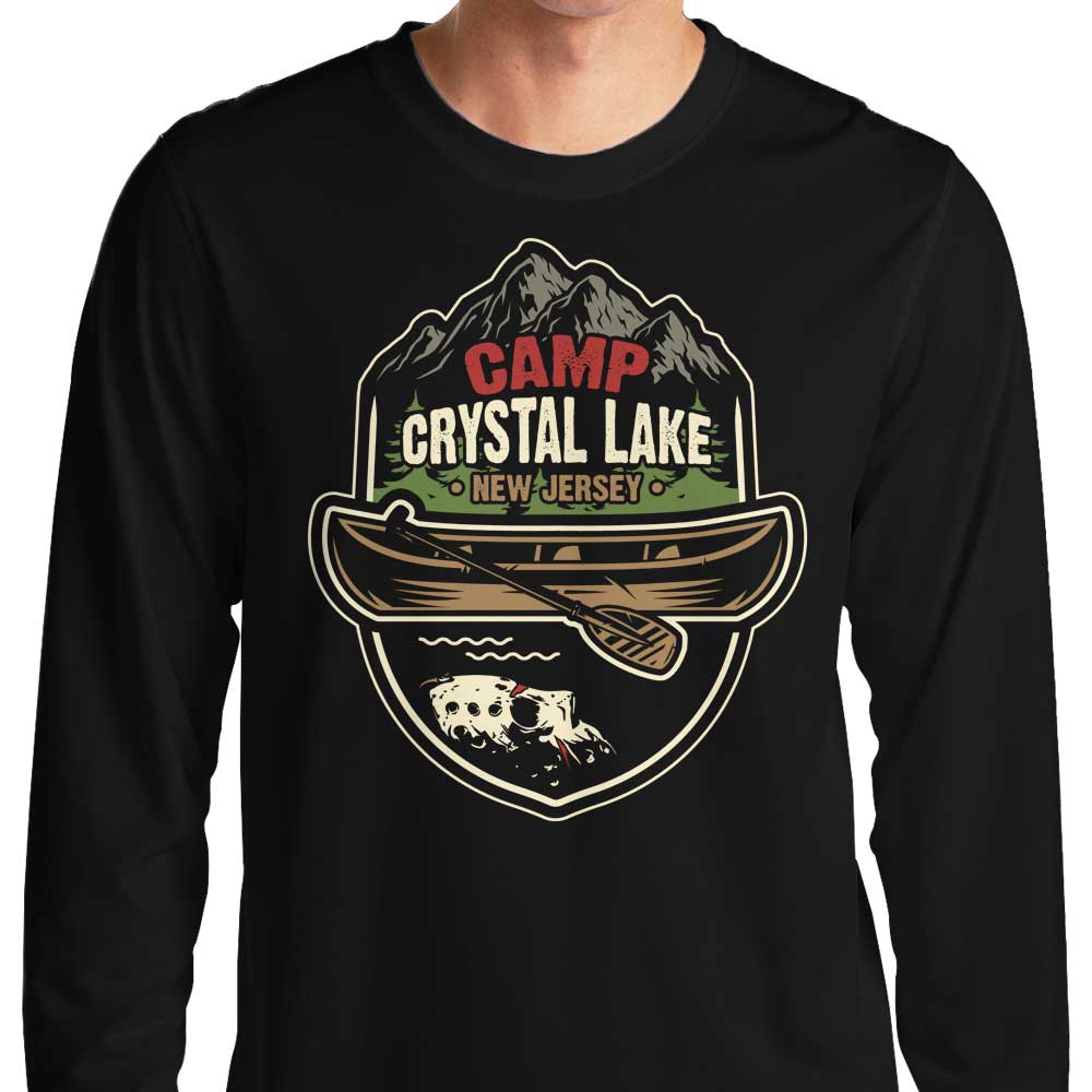 Crystal Lake, NJ - Long Sleeve T-Shirt