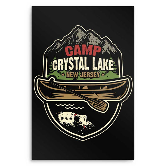 Crystal Lake, NJ - Metal Print