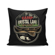 Crystal Lake, NJ - Throw Pillow