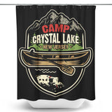 Crystal Lake, NJ - Shower Curtain