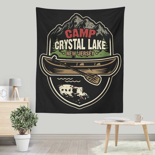 Crystal Lake, NJ - Wall Tapestry