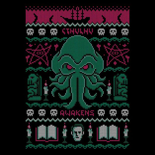 Cthulhu Awakens Sweater - Fleece Blanket