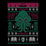 Cthulhu Awakens Sweater - Metal Print