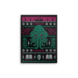 Cthulhu Awakens Sweater - Metal Print