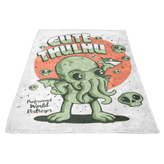 Cute-thulhu - Fleece Blanket