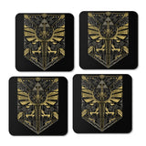 Cyber Hero Gold - Coasters