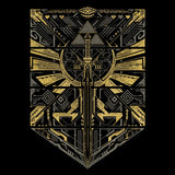 Cyber Hero Gold - Wall Tapestry