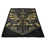 Cyber Hero Gold - Fleece Blanket