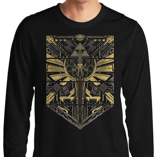 Cyber Hero Gold - Long Sleeve T-Shirt