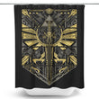 Cyber Hero Gold - Shower Curtain