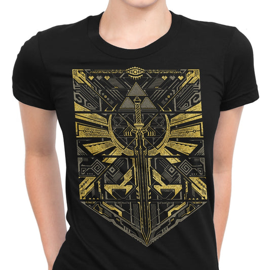 Cyber Hero Gold - Women's Apparel