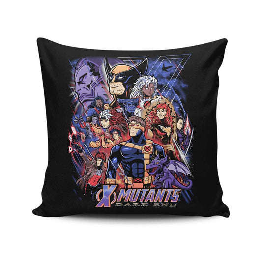 Dark End - Throw Pillow