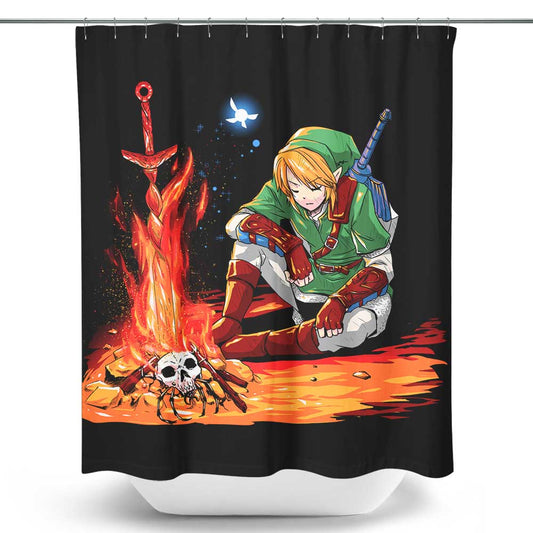 Dark Link - Shower Curtain