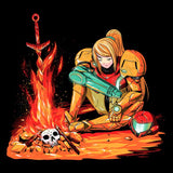 Dark Samus - Fleece Blanket