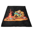 Dark Samus - Fleece Blanket