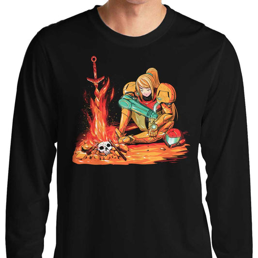 Dark Samus - Long Sleeve T-Shirt