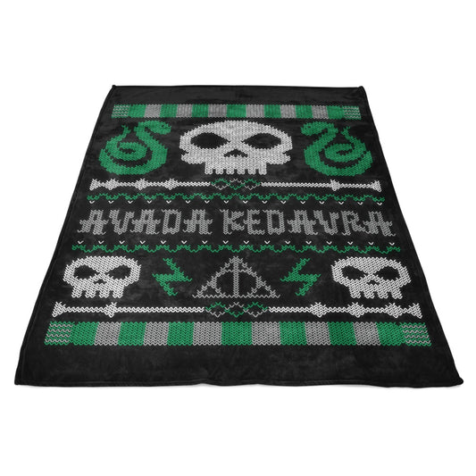 Dark Sweater - Fleece Blanket