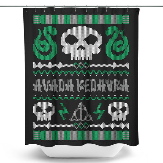 Dark Sweater - Shower Curtain