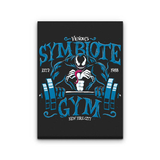 Dark Symbiote Gym - Canvas Print