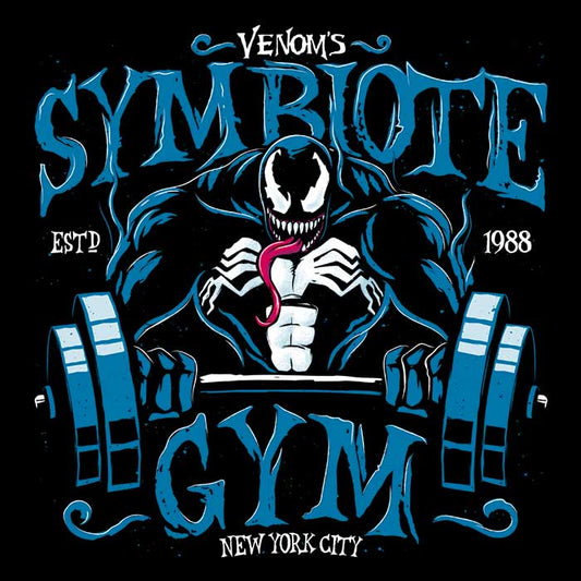 Dark Symbiote Gym - Canvas Print